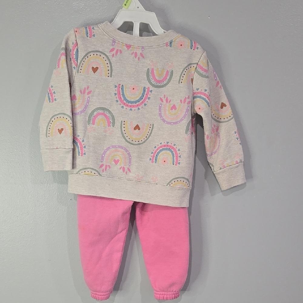 Garanimals Pink and Gray Kids Matching Set - Picture 3 of 9